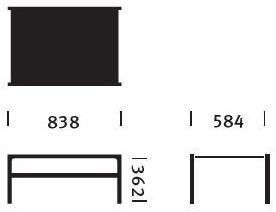 Herman Miller Сервиз деревянный прямоугольный Brabo sun-id-1509649 - Вид №3