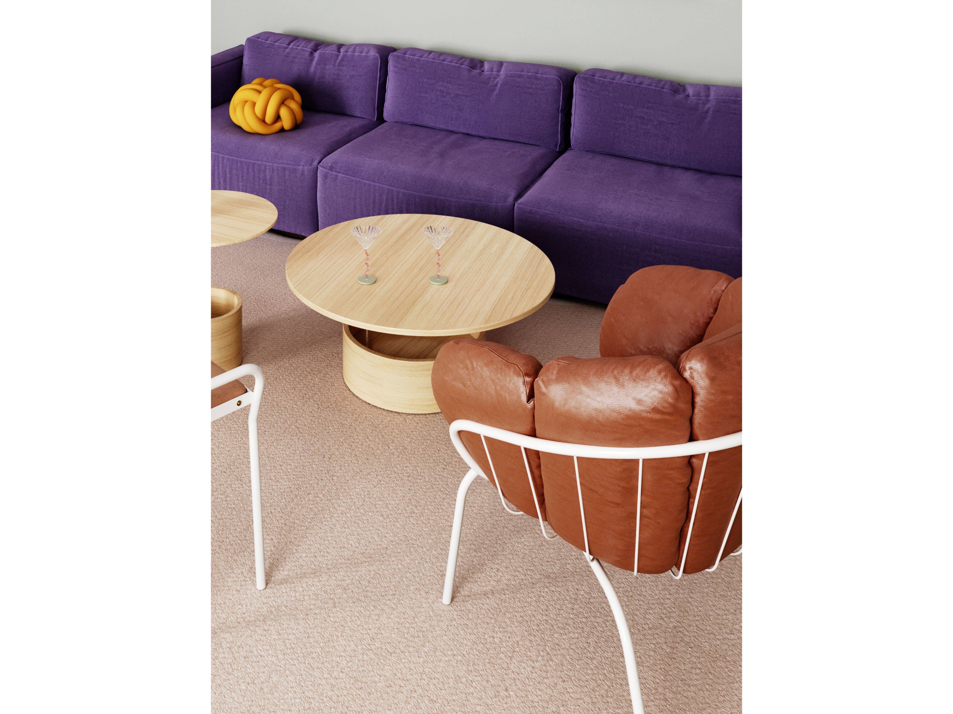 Съемное кожаное кресло Maze Pieces ARCH-00117380 - Вид №16