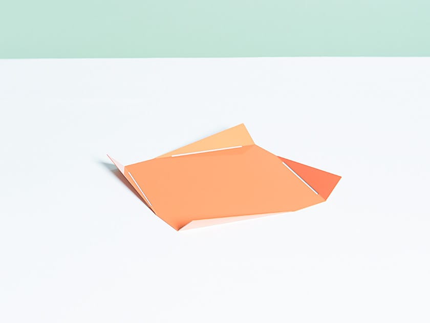 Квадратный металлический лоток Giacopini Pliè ARCH-00010082