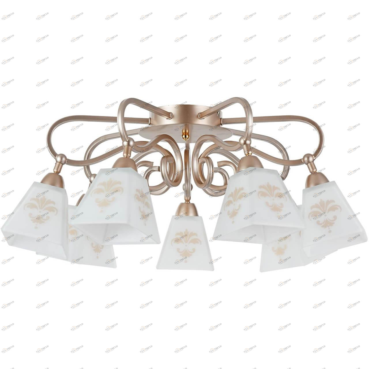 Потолочная люстра Freya Silvana FR2062-PL-07-G FREYA SILVANA 184165 Белый 