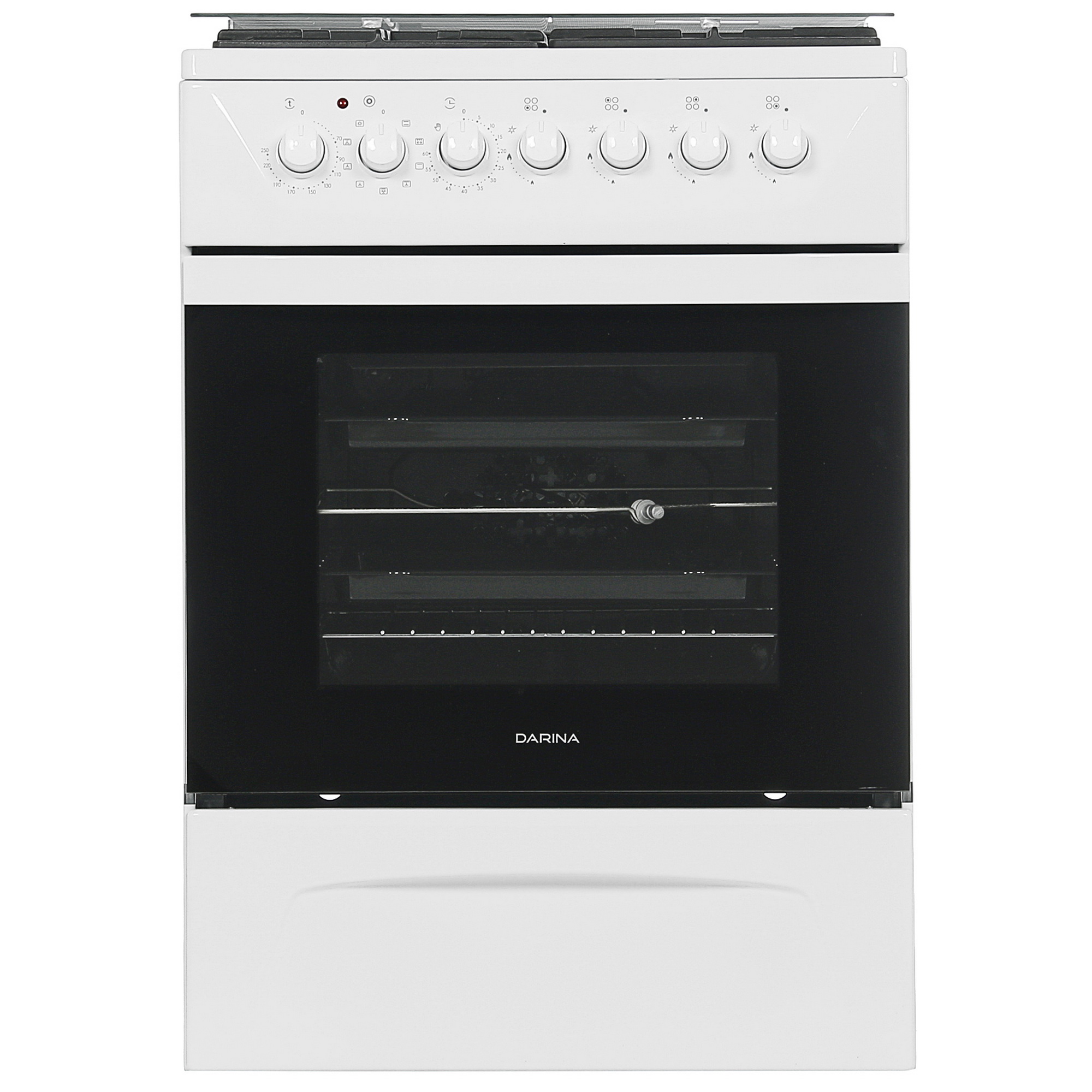 1378966 Комбинированная плита DARINA 1313 W белый STDN-0150943