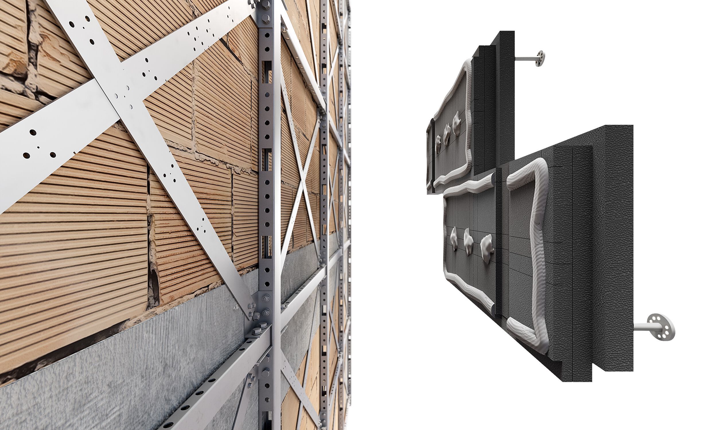 Сейсмостойкое пальто из нержавеющей стали Progetto Sisma RESISTO 5.9 TUBE ARCH-00090205 - Вид №4