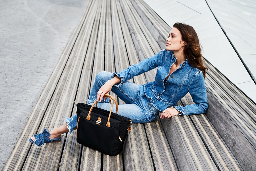 6013001 Сумка ° lou pure black SENZ  - Вид №1