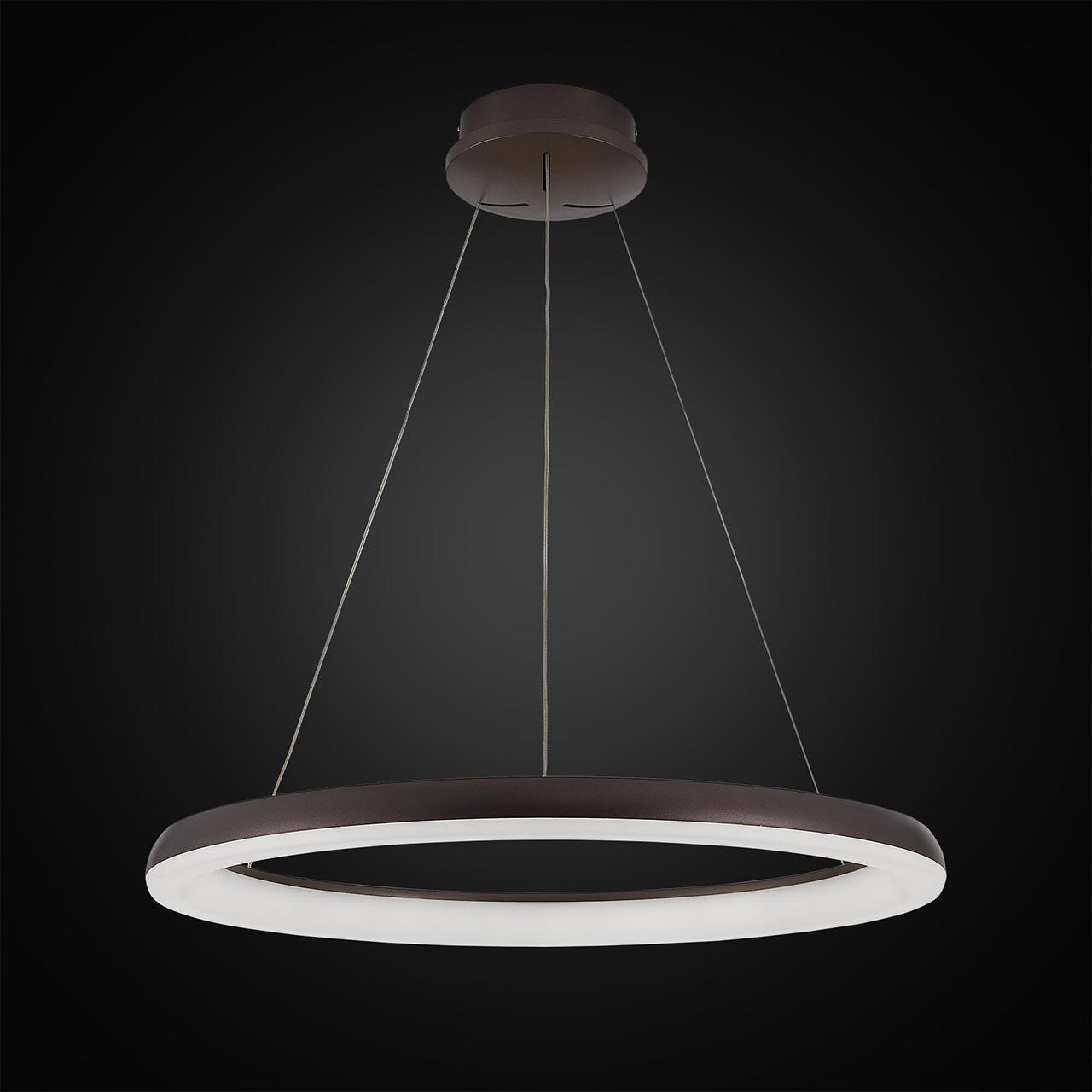 Подвесной светодиодной светильник Citilux Юпитер CL730095RS CITILUX ДИЗАЙНЕРСКИЕ, ЮПИТЕР 275715 Коричневый  - Вид №1