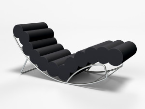 Шезлонг с пеной