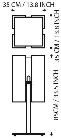 Quasar Галогенная настольная лампа из металла Quartet sun-id-1488991 - Вид №1