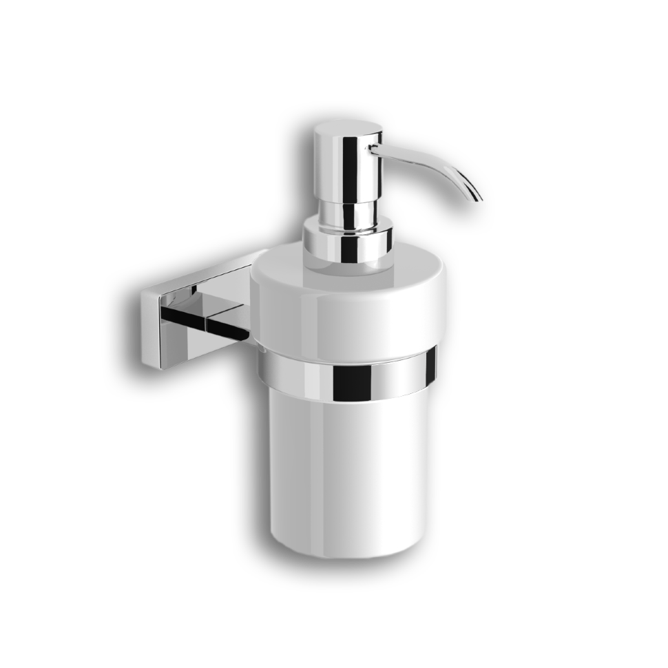 10921A Дозатор подвесной цвет хром LANGBERGER ALSTER