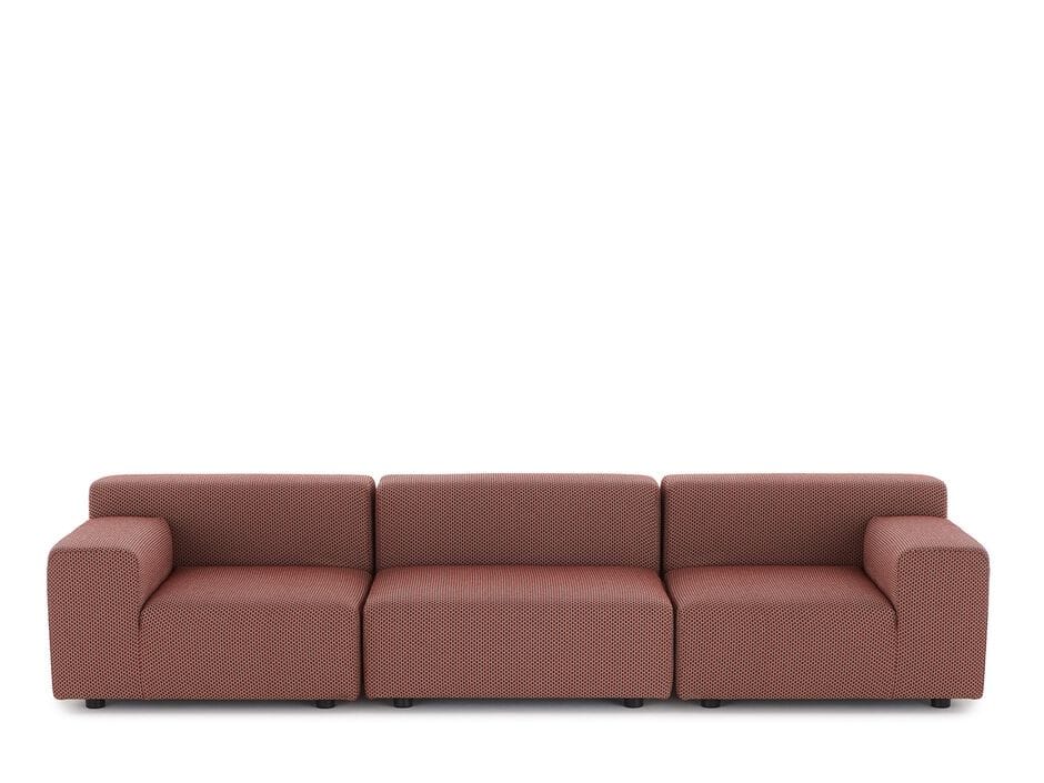 3-местный тканевый модульный садовый диван Kartell Plastics ARCH-00084745 - Вид №5