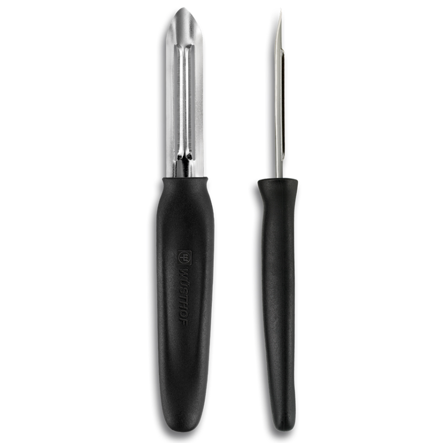 Нож для чистки овощей и фруктов Sharp Fresh Colourful, черная рукоятка WUESTHOF W30727 - Вид №3