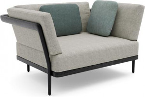 1 мест. teak nero черный Manutti Flex