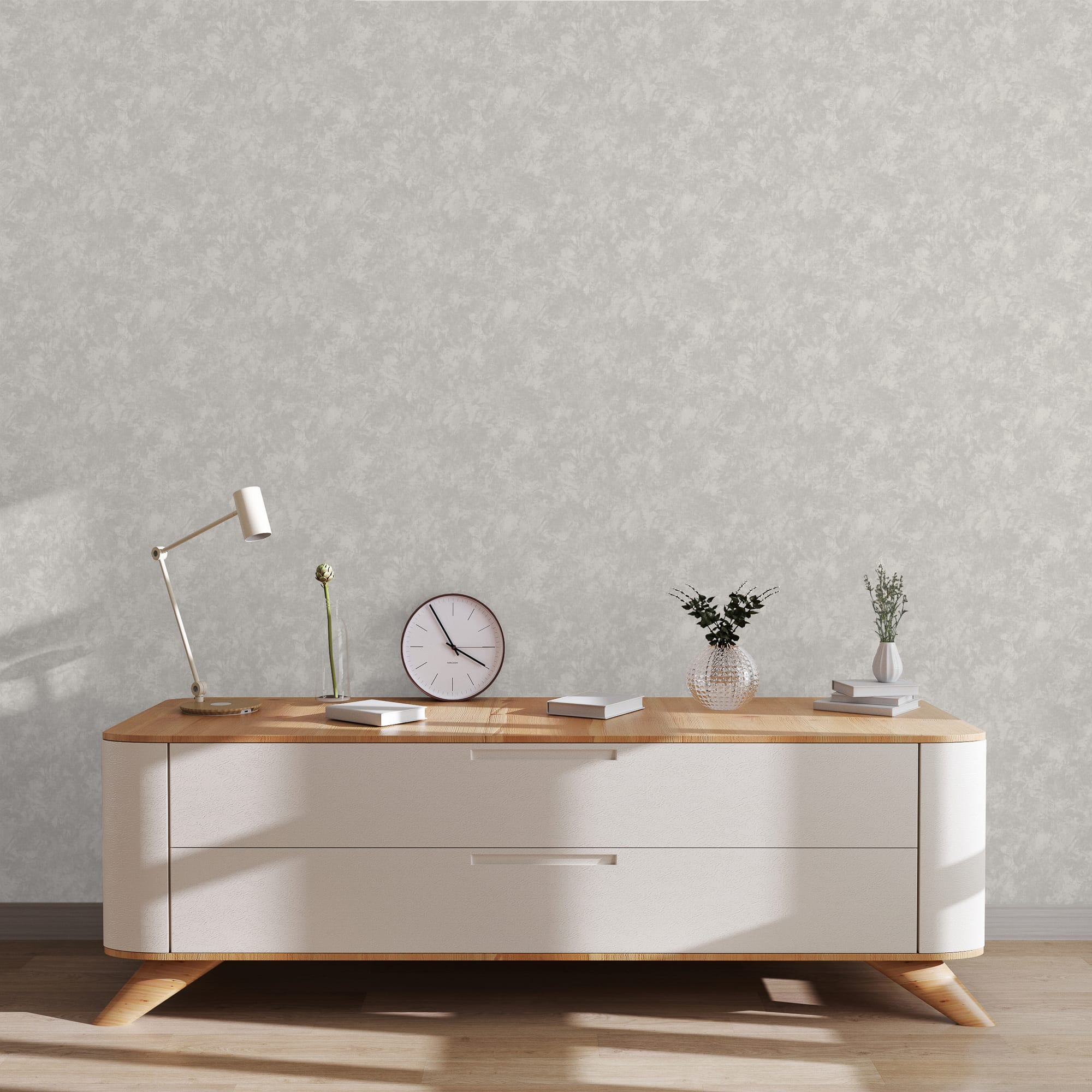 88479592 Обои флизелиновые Deco-Deco темно-серые 1.06 м DD6012-01 Forma Santreyd - Вид №2