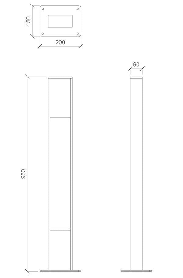 Боллард Lazzari Баия ARCH-00031674 - Вид №6