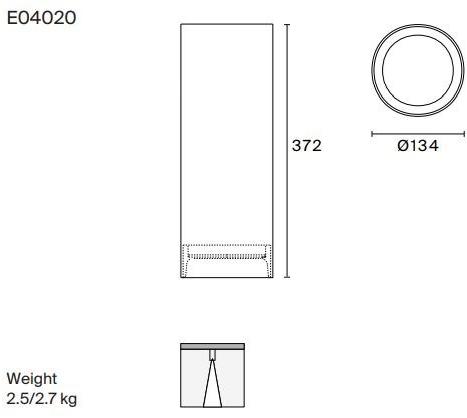 LUCEPLAN Регулируемый светодиодный потолочный светильник из экструдированного алюминия E04 sun-id-1402618 - Вид №2