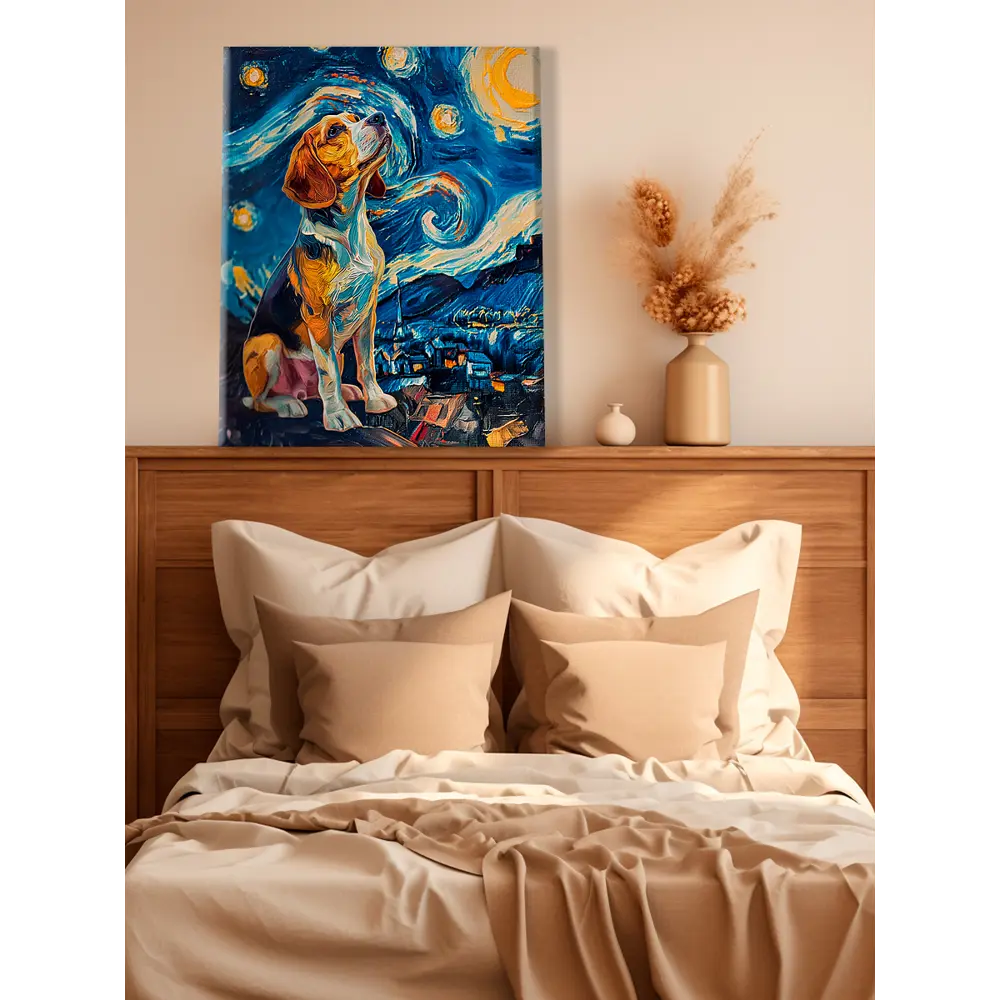 Картина на холсте Ночь бигля 40x50 см Santreyd STLM-2098166 - Вид №2