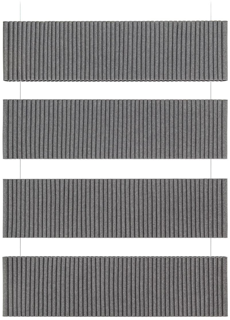 HEY-SIGN Подвесная акустическая панель из войлока Wave sun-id-1444222 - Вид №2