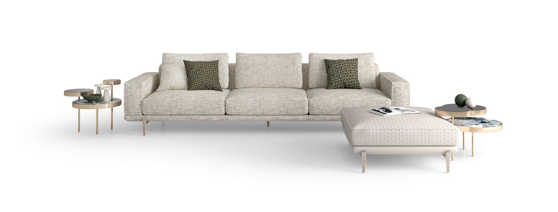 Модульный съемный пуф Sicis Milton ARCH-00044640 - Вид №4