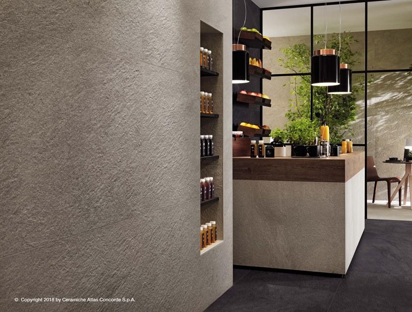 Atlas Concorde Настенная / напольная плитка из керамогранита с эффектом камня Klif sun-id-1429374 - Вид №28