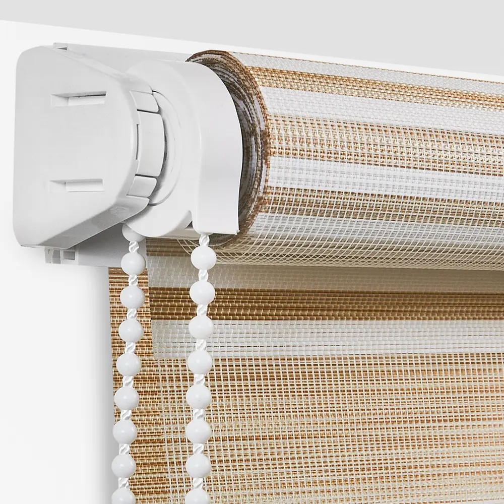 Штора рулонная день-ночь Дэли 80x160 см бежевая MIAMOZA STLM-2044547 - Вид №2