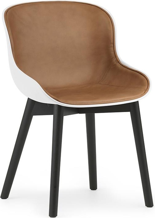 605063 Обивка кресла Black Oak White / Ultra Leather Normann Copenhagen Hyg 