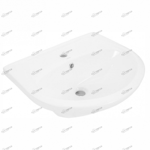 2323101 Накладная раковина под столешницу  овальная VAKO 