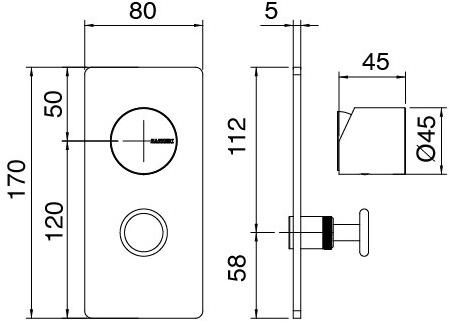 ZAZZERI Смеситель для душа с ручным душем Trend x-one sun-id-1414536 - Вид №3
