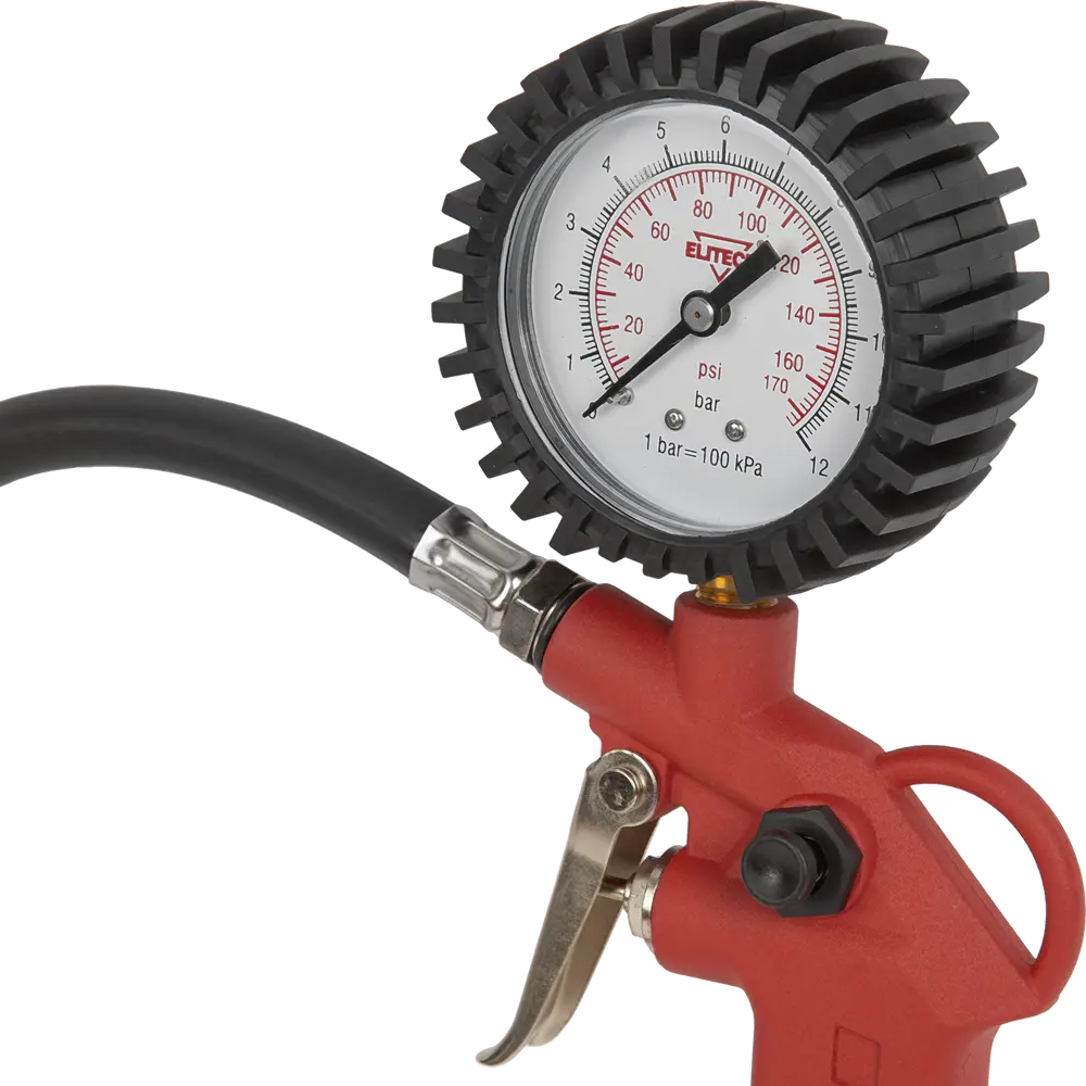 Пистолет Elitech для подкачки шин с манометром 140 л/мин 84552403 STLM-0051866 - Вид №2