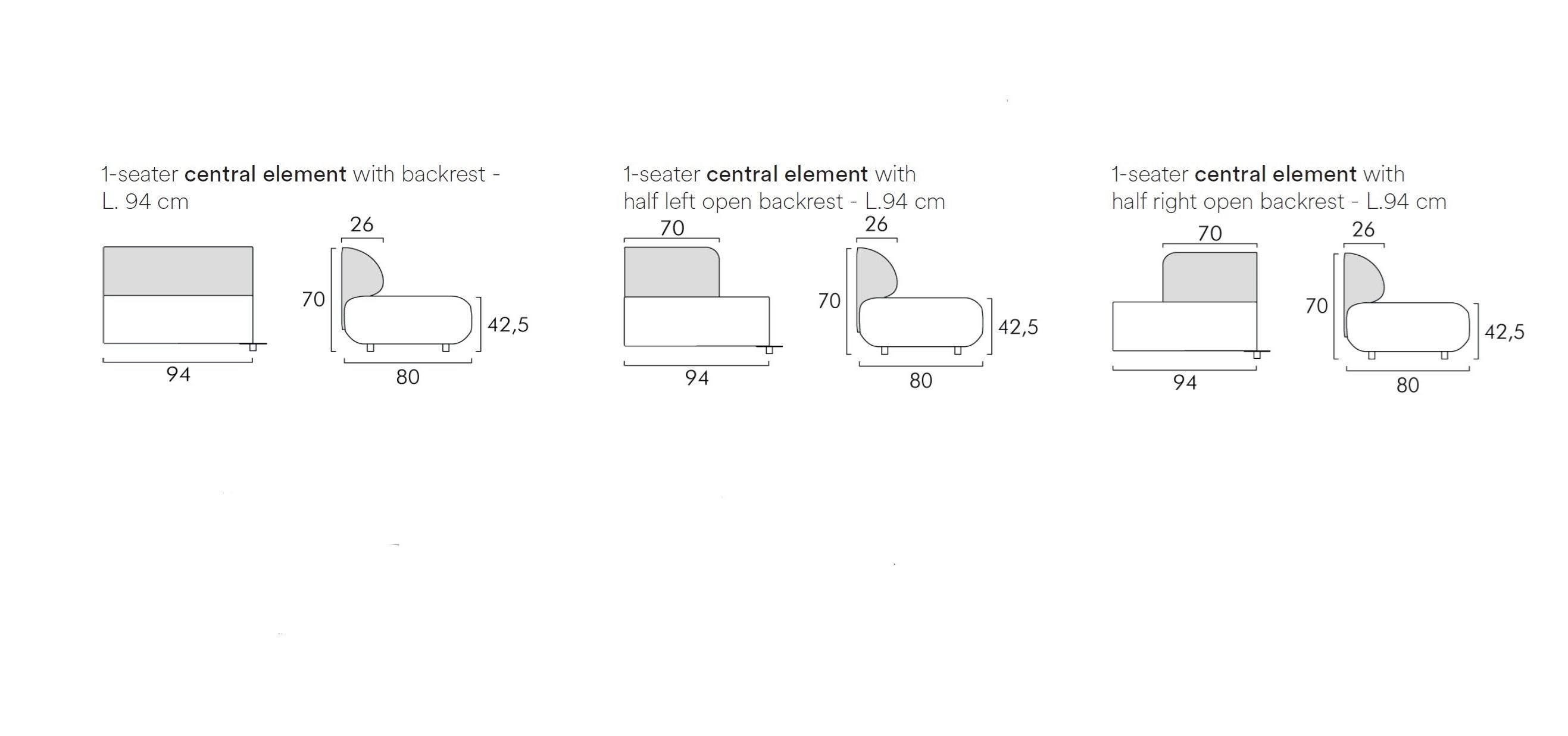 Модульный угловой диван из ткани FREZZA Afina ARCH-00087070 - Вид №9