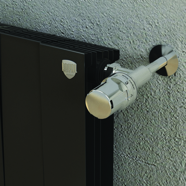 Радиатор биметаллический Royal Thermo PianoForte Noir Sable (черный)  - 4 секции sun-id-646027 - Вид №4