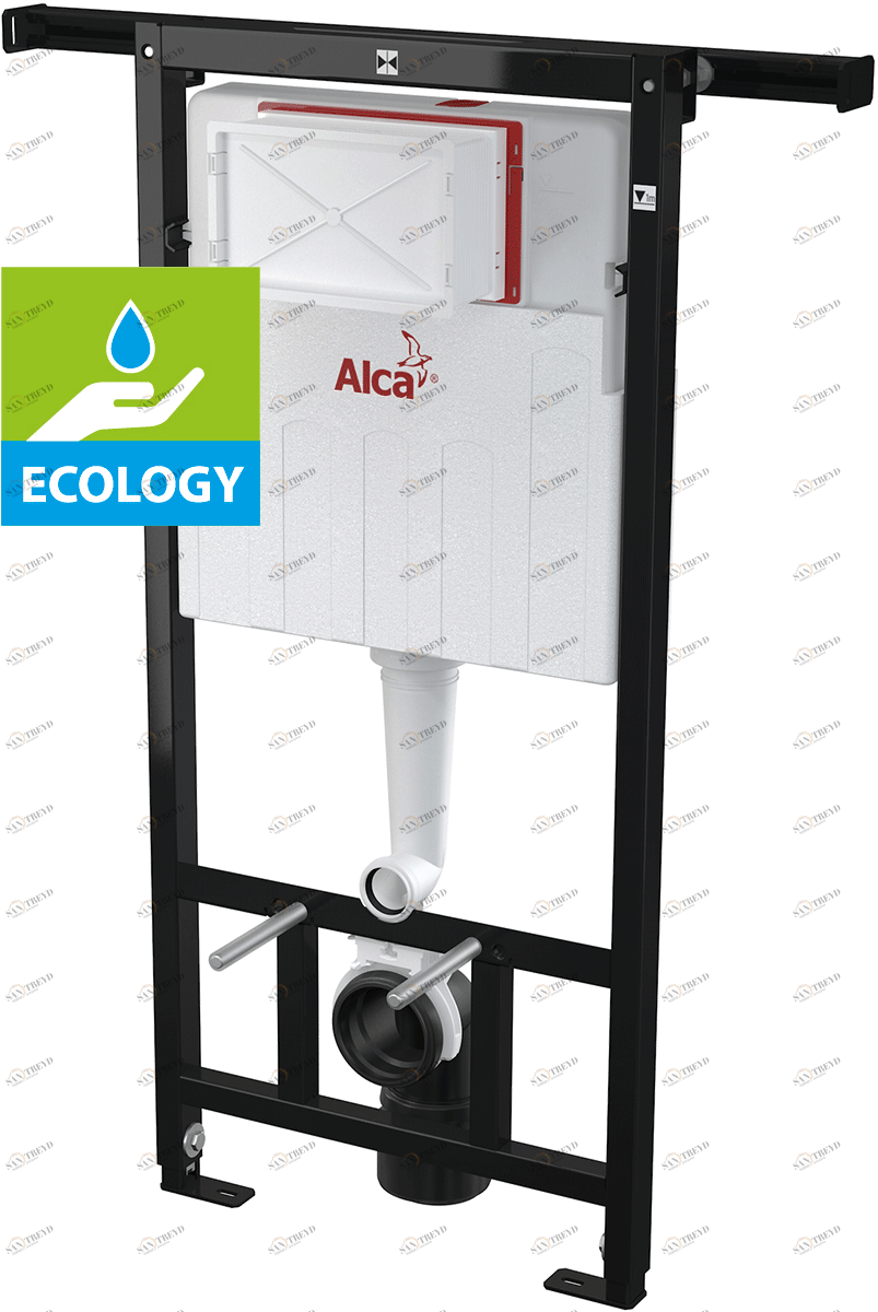 Скрытая система инсталляции ECOLOGY для сухой установки (при реконструкции ванных комнат в панельных домах) ALCAPLAST AM1021120EJÁDROMODUL