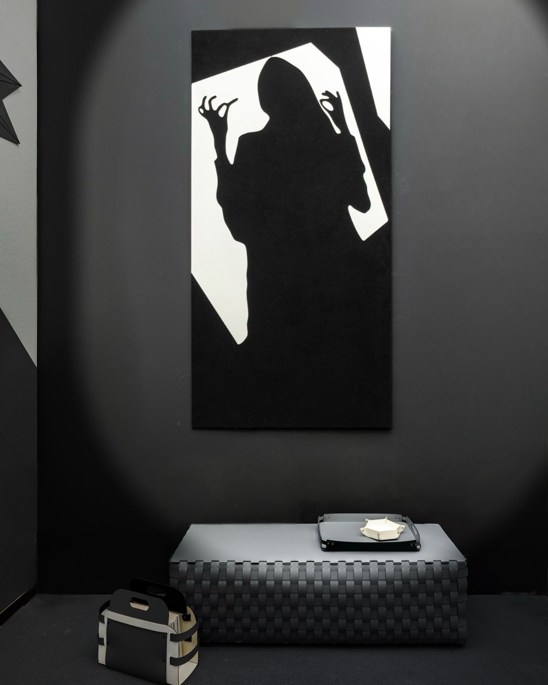 Звукопоглощающая панель из переработанного ПЭТ-войлока и технической кожи ADJ стеновые панели ARCH-00007873