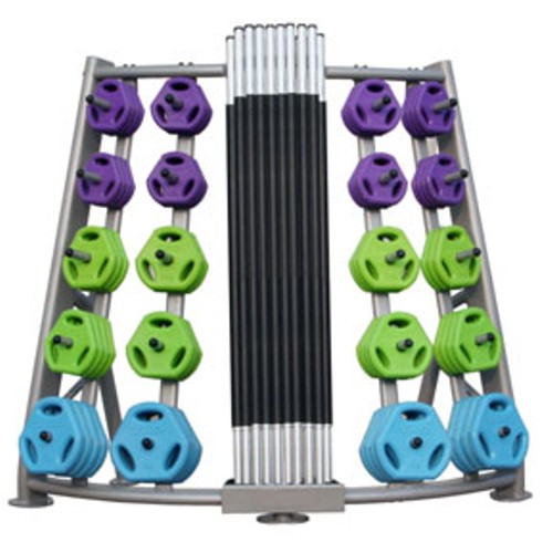 Стойка для боди-пампов skyfit на 16 комплектов SkyFit sun-id-2068236 - Вид №1