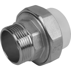 Муфта комбинированная РВК 1 1/4"x40 мм НР полипропилен 50104