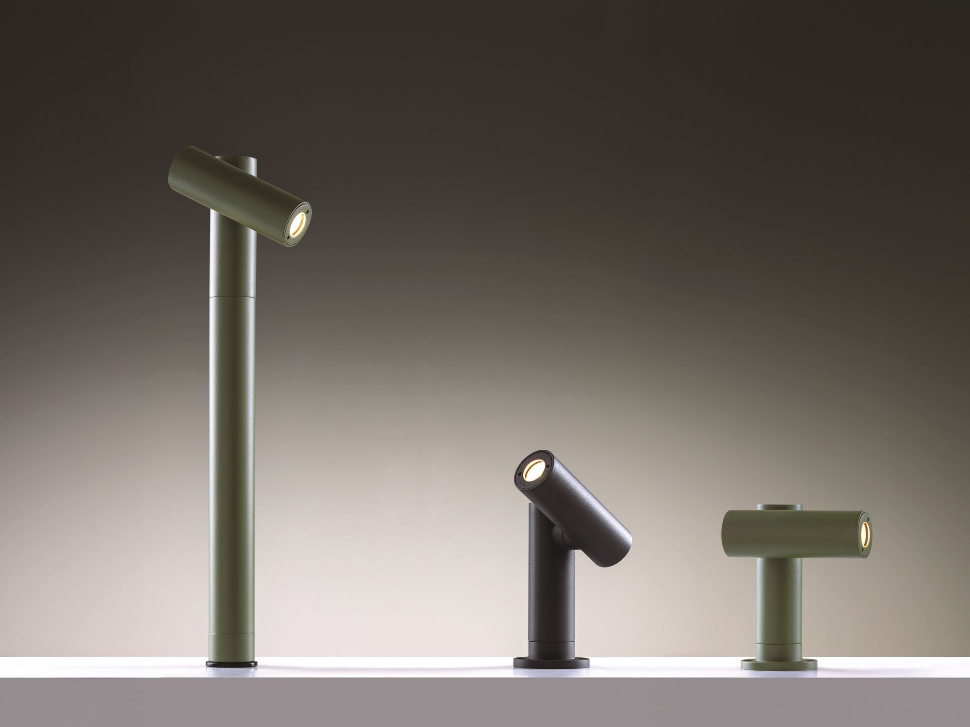 Экструдированный алюминиевый светодиодный регулируемый наружный прожектор PAN GEMINI ARCH-00033336