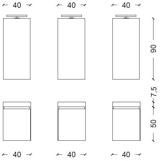 Mobiltesino Лаковая тумба под умывальник с зеркалом Cromo sun-id-1377001 - Вид №4