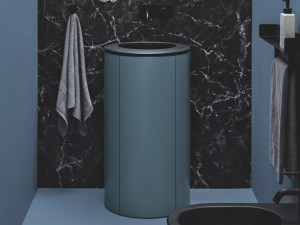 Напольный шкаф для умывальника из МДФ с дверцами