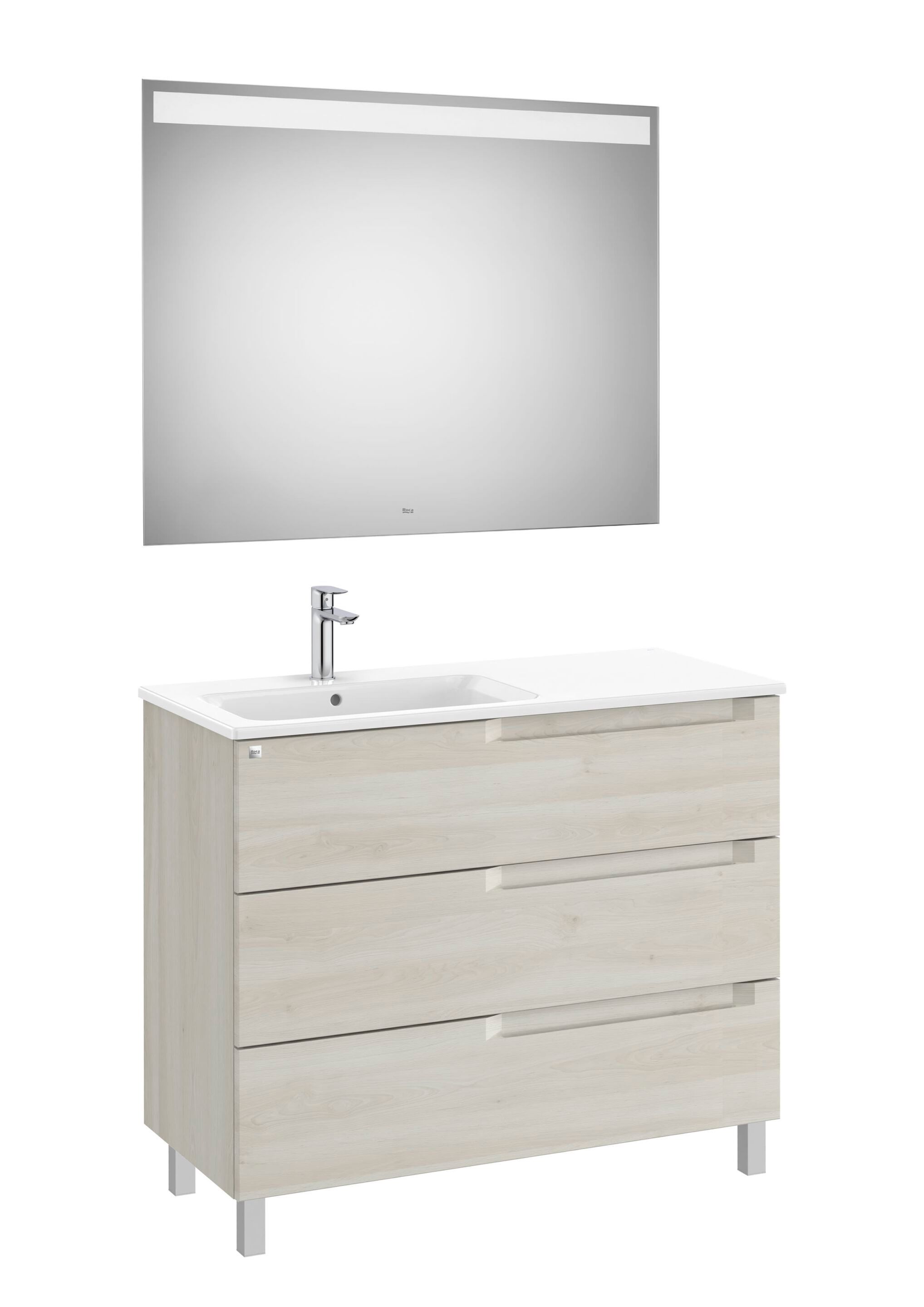 Деревянный напольный умывальник с зеркалом Roca Aleyda ARCH-00106137 - Вид №37