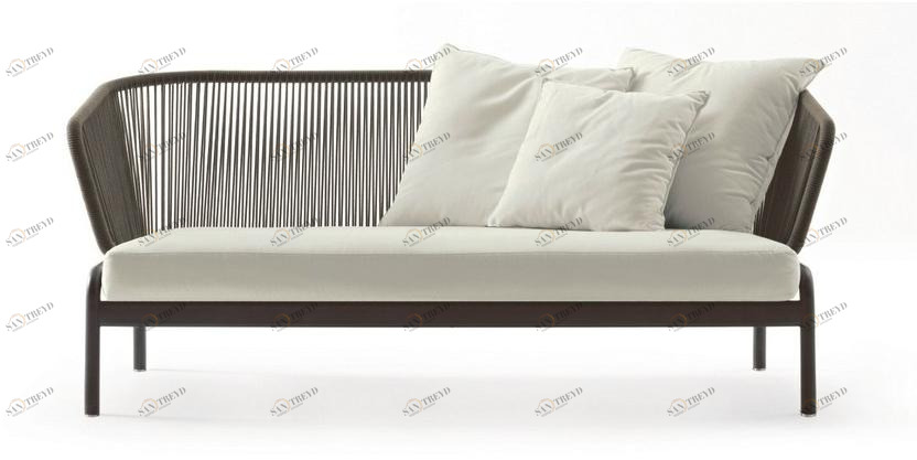 RODA 2-местный садовый диван из полиэстера Spool sun-id-1483579