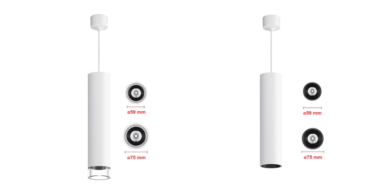 Алюминиевый светодиодный подвесной светильник iGuzzini лазер ARCH-00122835 - Вид №2