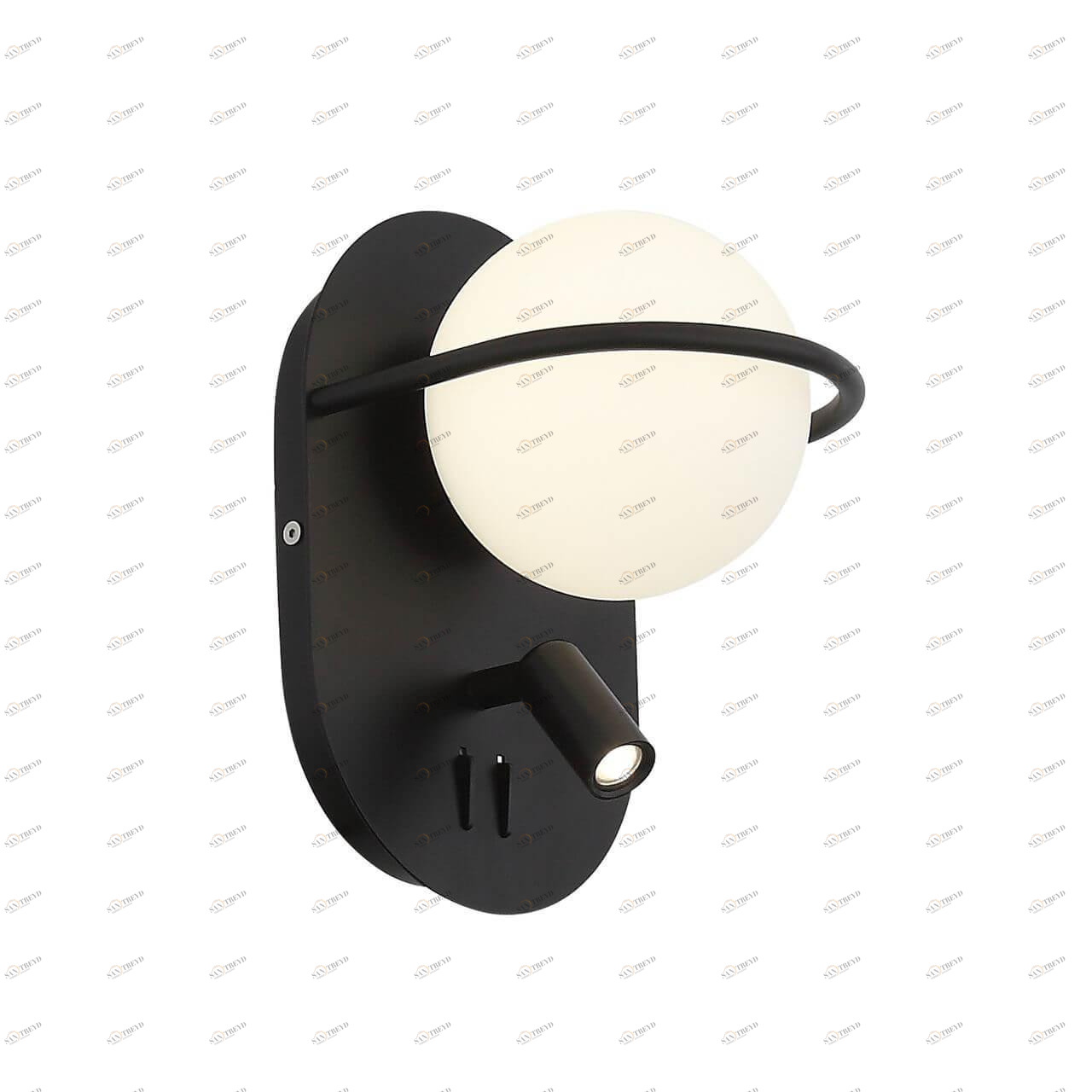 Бра настенное белое белое с черным ST Luce Donolo SL395.411.02 ST LUCE DONOLO 00-3931706 Белый;черный 