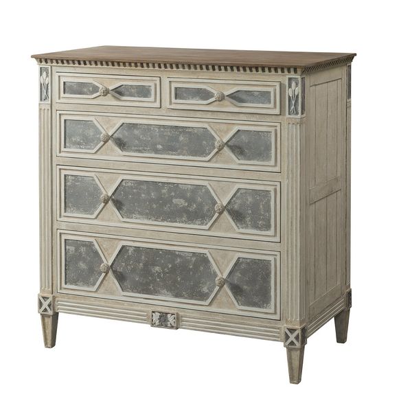 CG865 Лазурный берег Комод с двумя и тремя ящиками ijlbrown 