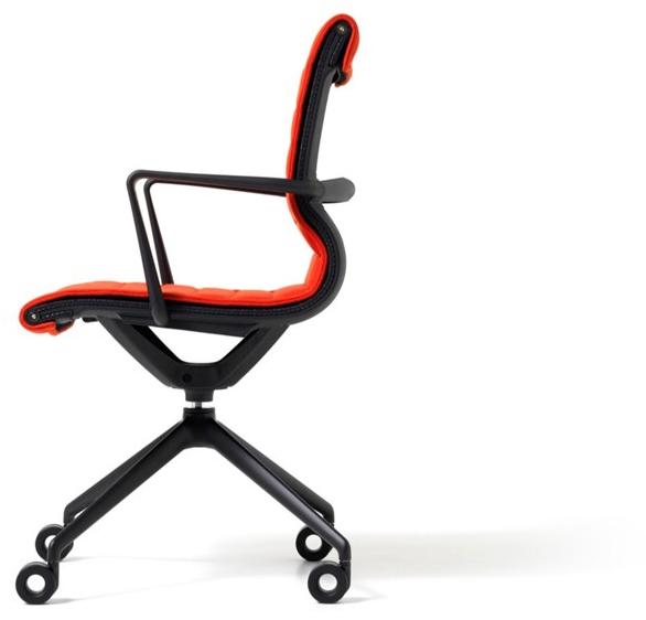 Diemme Офисное кресло из ткани с 4-мя спицами на колесиках Liberty sun-id-1435256 - Вид №2