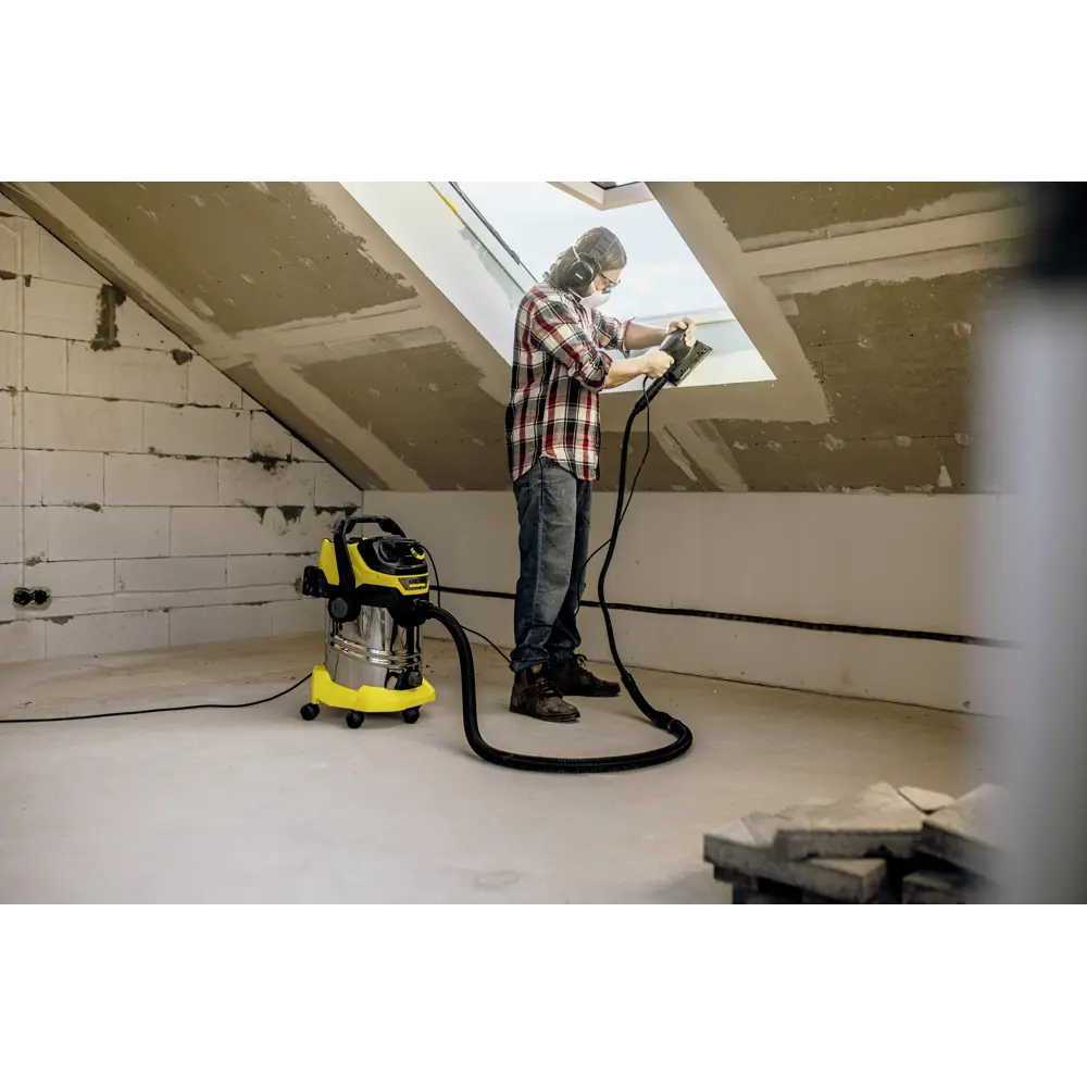 KARCHER WD 6 P - профессиональный пылесос для строительных работ 30 л 83802933 STLM-0044599 - Вид №14