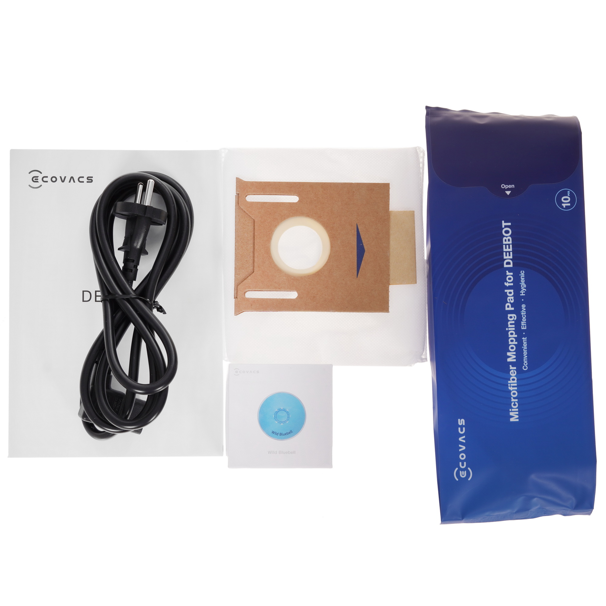 9905204 Робот-пылесос Ecovacs DEEBOT T9+ белый STDN-0122691 - Вид №11