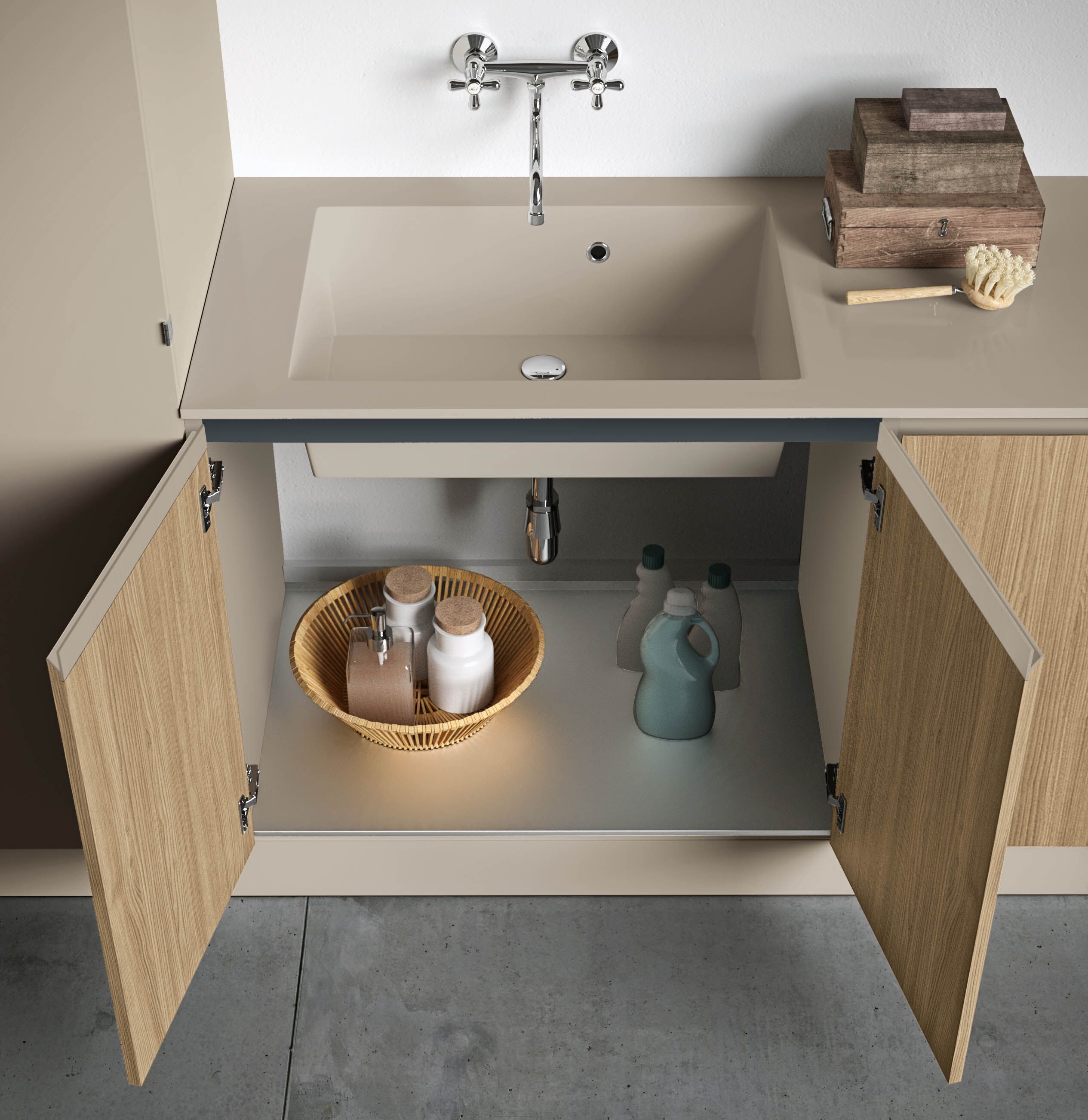 Шкаф для стиральной машины Birex IDROBOX COMP.13 ARCH-00152741 - Вид №2