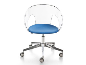 Офисное кресло с регулируемой высотой 5 спиц