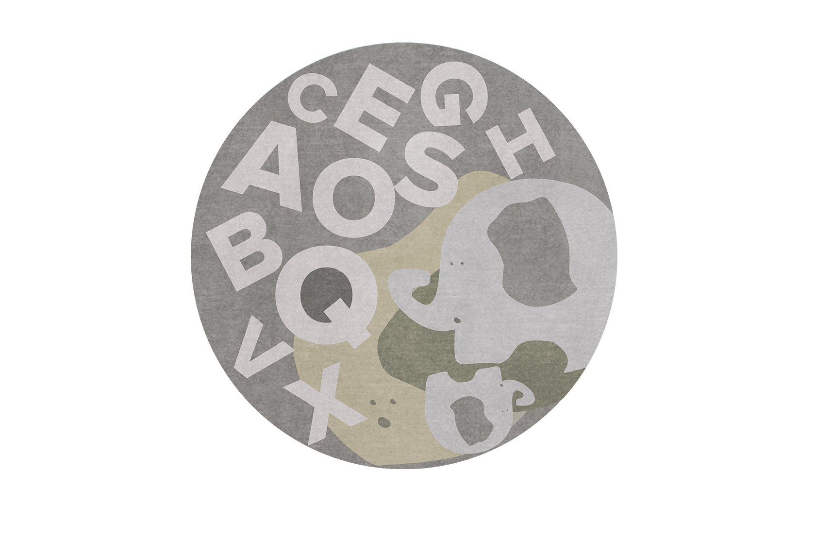 CIST316 Детские ковры Заклинание слона Circu 