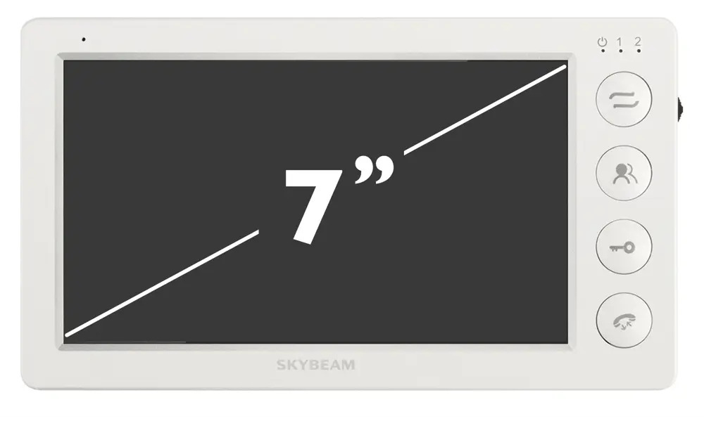Видеодомофон SKYBEAM с 7-дюймовым экраном и двойными камерами 89337380