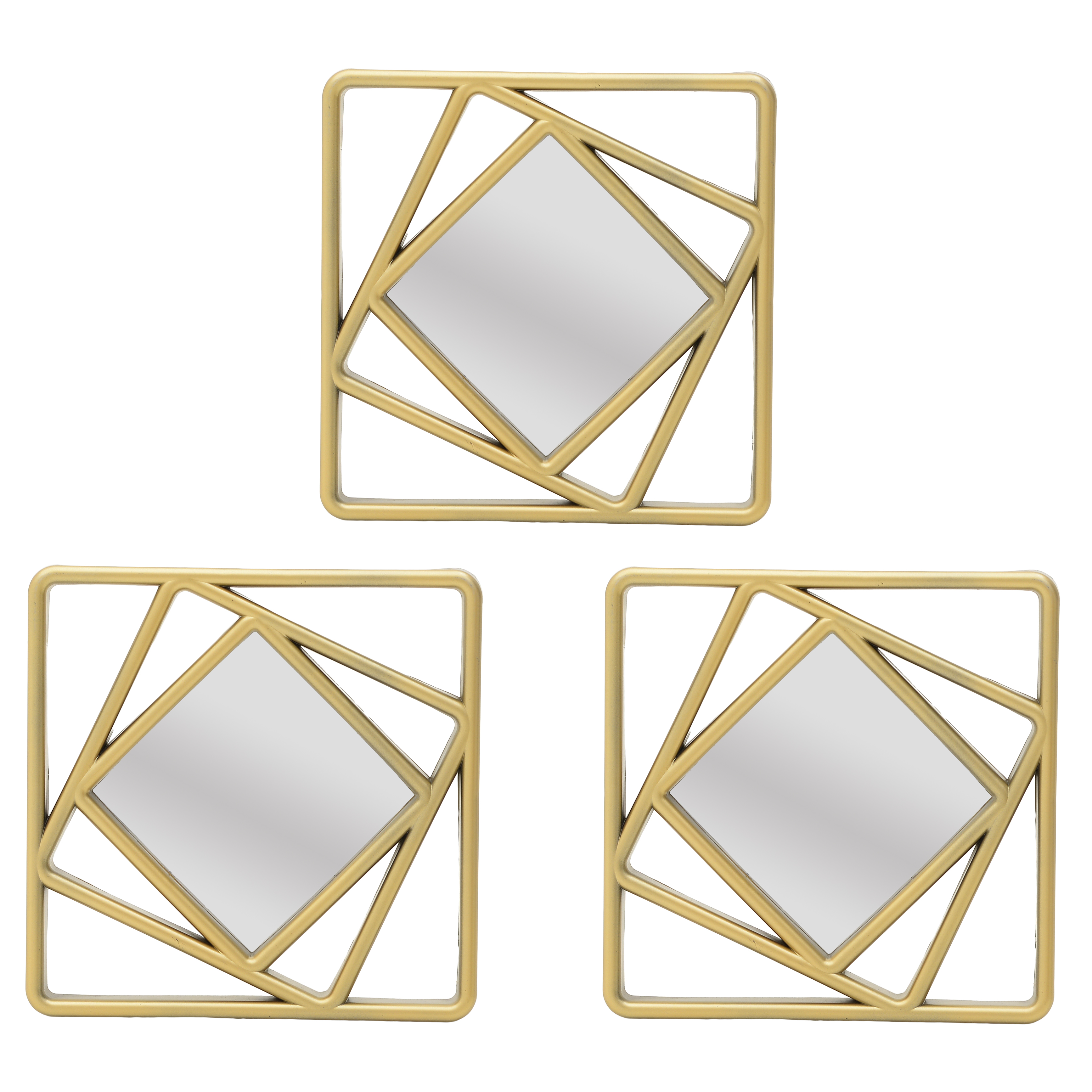 6895413.0005 ЗЕРКАЛО НАСТЕННОЕ, НАБОР 3 ШТ TO4ROOMS  - Вид №1