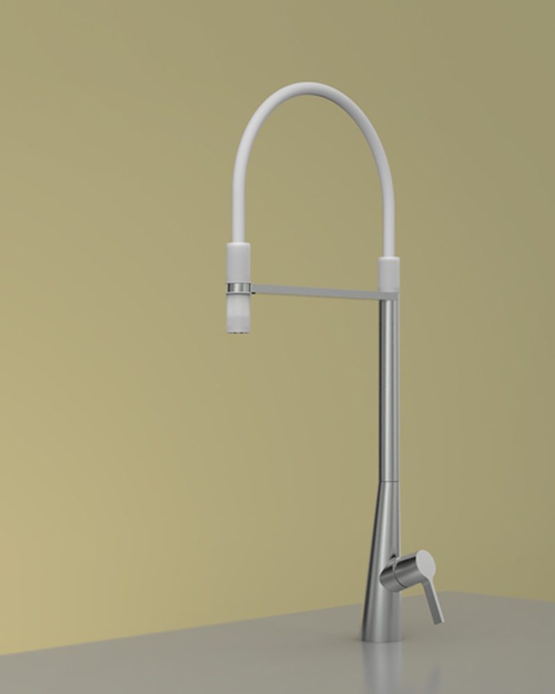 Inox. 367. Смеситель Spring Kitchen Mix. Quadrodesign - Вид №2