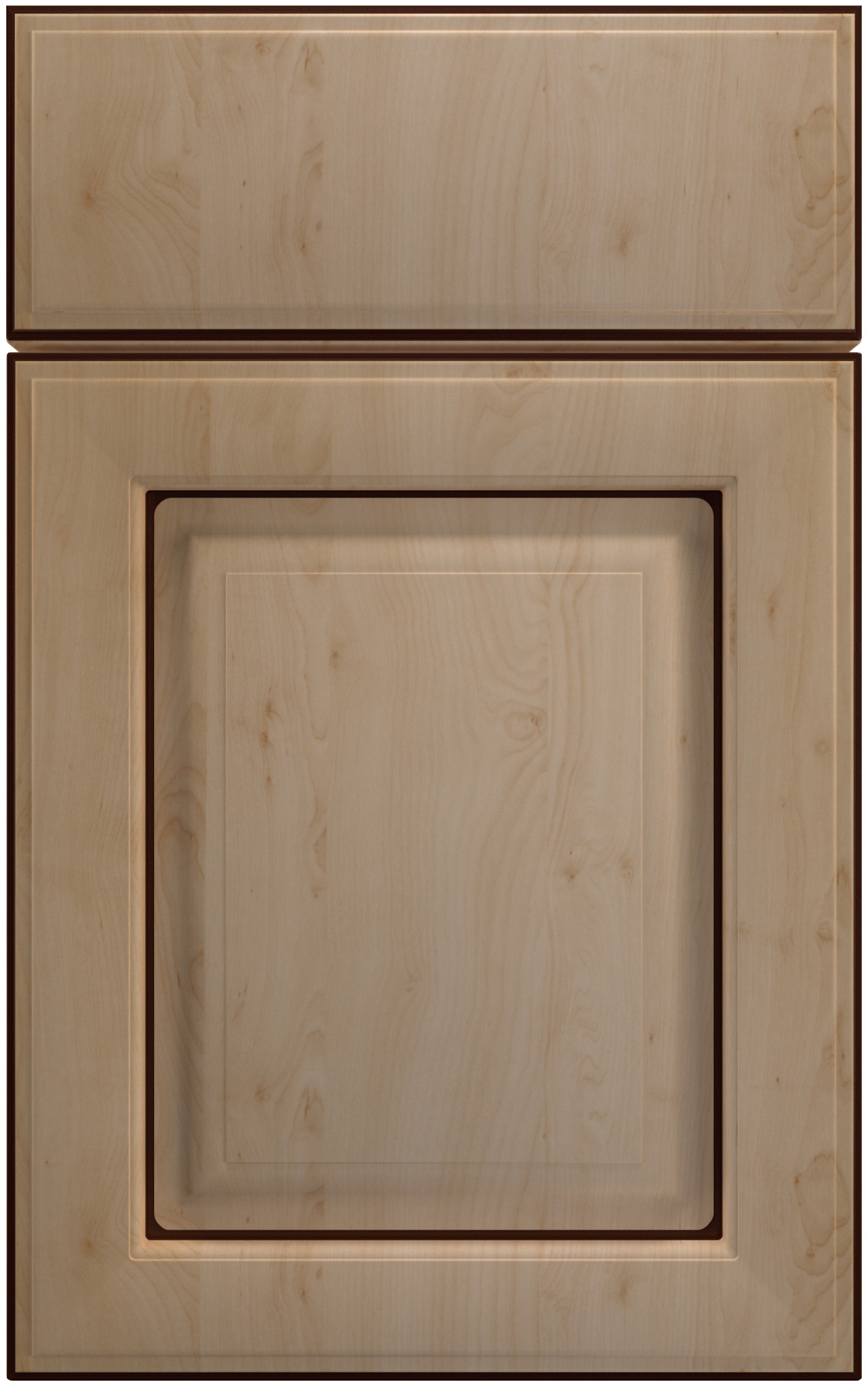 Фасады для кухни Патина Фрезеровка «Шеффилд» Берёза полированная №22 SIST3369-7507 SIDAK